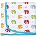 JJ Cole Collections Receiving Blanket, Primary Elephants