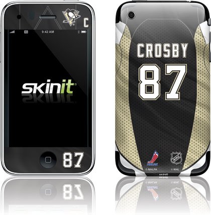 Skinit S. Crosby - Pittsburgh Penguins #87 Vinyl Skin for Apple iPhone 3G / 3GS
