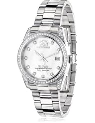 Iced Out Luxurman Womens Diamond Watch Tribeca 1.5ct