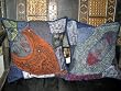 2Decorative Gujrati Embroidered Sari Toss Pillow Cushion Covers