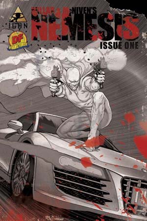 Millar & McNiven's Nemesis #1 DF Exclusive Bloody And Beaten Variant