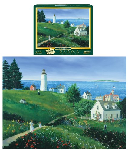 Island in Bloom 300-Piece Puzzle