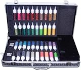 Rainbow Skin Art / Temporary Tattoo System, Professional Kit, 40 Colors