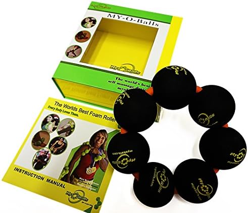 MyoBalls Foam Roller Balls - 360° Full Body Myofascial Release - Massage Relief for Trigger Point Pain