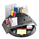 Herlitz 1601350 Big Butler V, Schreibtischbox/ Stiftablage, Farbe anthrazit