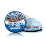NFL Indianapolis Colts Round Crystal Magnetized Paperweight
