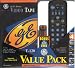 Value Pack - 2 6 Hour High Quality Video Tapes & 4 Component Universal Remote
