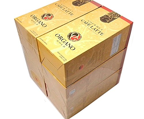 5 Boxes Organo Gold Gourmet Cafe Latte Free 5 Sachets Gano Excel 3 in 1