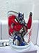 Transformers Prime Glassware Set of Four (4) 8oz Glasses Tumblers Optimus Prime