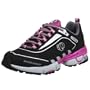 Pearl iZUMi Women's syncroSeek III WRX Running Shoe,Black/Purple Wine,10 M US