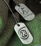 Solidor Dog Tag Pendant Necklace