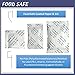 Dry & Dry Premium Silica Gel Packs Desiccant - Food Safe Silica Gel Packets - White - 1000 Packets (1 Gram)