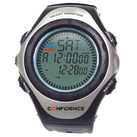 Confidence Heart Rate Monitor - Black/Silver