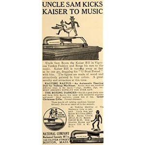 1918 Ad National Company Mechanical Specialty Dolls - Original Print Ad