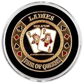 Trademark Poker Ladies - Card Cover - Protect Your Hand