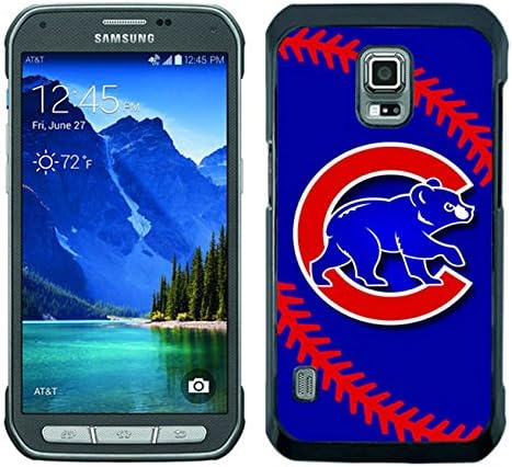 S5 Active Cases Designed With Chicago Cubs Black Case for Samsung Galaxy S5 Active