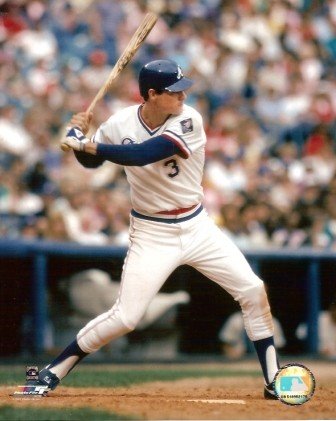 Dale Murphy 1980's Atlanta Braves 8x10 Color Photo