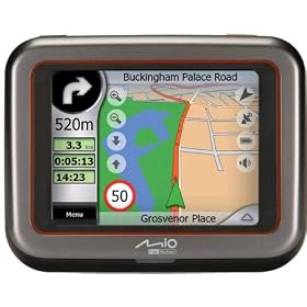 Navman Mio C220 SatNav - UK & Ireland