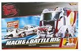 HOT WHEELS Speed Racer Mach 6 and Battle Rig