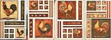 Gypsy Roosters Easy Accent Peel and Stick Appliques