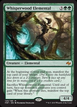 Magic: the Gathering - Whisperwood Elemental (145/185) - Fate Reforged