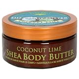 Tree Hut Shea Body Butter, Coconut Lime, 7-Ounce Jars (Pack of 3)