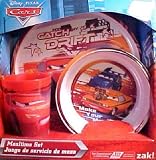 DISNEY CARS 3PC. MEALTIME DINNERWARE SET