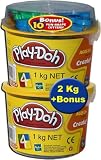 Play Doh - 204731480 - Loisirs Créatifs - Pâte à Modeler - Lot Baril 2Kg + Outils