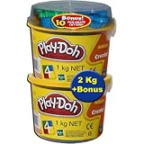 Play Doh - 204731480 - Loisirs Cr�atifs - P�te � Modeler - Lot Baril 2Kg + Outilspar Hasbro