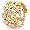 Swatch Bijoux Glamstones Gold Ring - Size L 1/2