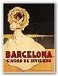 Barcelona, Ciudad de Invierno by Simon 25.75"x19" Art Print Poster