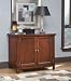 Home Styles 5532-19 Hanover Compact Component Cabinet, Cherry