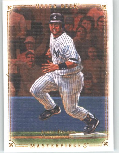 2008 Upper Deck / UD Masterpieces #65 Jorge Posada - New York Yankees (Baseball Cards)