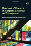 Handbook of research on nonprofit economics and management