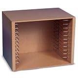 Melissa & Doug Deluxe Natural Wood Puzzle Storage Case