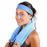Cooling Towel - Cooling Bandana Pack- Yoga Towel - Keep Cool While Running - Hiking And all Other Sports - Beautiful Tube Packaging