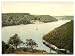 GIANT Wall Sticker of: King Harry Passage, near Falmouth, Cornwall, England wall sized poster (photochrom) photochrome measured in inches
