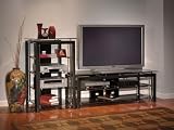 Bush Furniture Midnight Mist Entertainment Collection