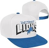 Reebok Detroit Lions High Crown Snap Back Hat Adjustable