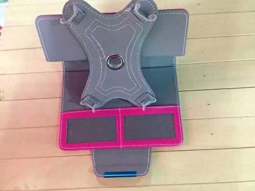 Noarks Ceslysun PU Leather 360 Degree Rotating Stand Flip Folio 7 inch Case (A-Black)