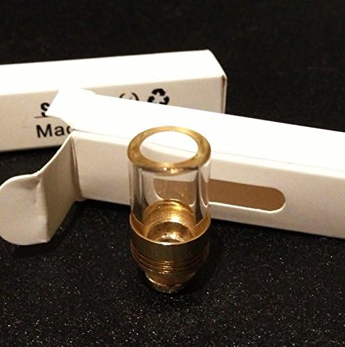 Glass Bore Gold Base 510 Drip Tip