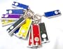 Mini LED Flashlight Key Chain - DOZEN(Colors May Vary)