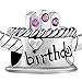 Happy Birthday Cake Charm Crystal Candles Jan-december Birthstone Gift Holiday Beads Fits Pandora Charm Bracelet