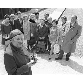 VIOLET CARSON AS ENA SHARPLES, JACK HOWARTH AS ALBERT TATLOCK, PATRICIA PHOENIX AS ELSIE TANNER/HOWARD, WILLIAM ROACHE AS KEN BARLOW, DORIS SPEED AS ANNIE WALKER FROM CORONATION STREET #1 - BLACK & WHITE Movie Photo - (4 Different Photograph & POSTER Sizes Available)