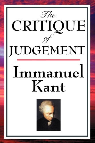 The Critique of Judgment