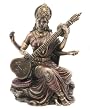 Cold Casted Bronze Saraswati Statue