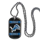 NFL Detroit Lions Dog Tag Necklace