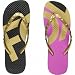 Fox Girls Block Head Flip Flops