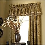Croscill Onyx Pole Top Drapery and Tiebacks Set