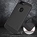iPhone 7 Plus Case, LK [Armor Shield] Shock Absorbent Dual Layer Hard PC Cover + TPU Inner Hybrid Defender Case For Apple iPhone 7 Plus (Black)